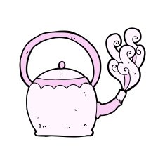Cartoon Tea Pot N14