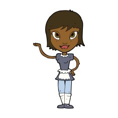 Cartoon Maid N36