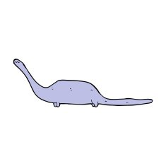 cartoon dinosaur N115