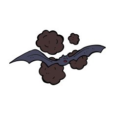 Cartoon Bat N28
