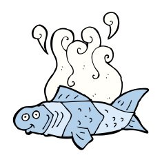 cartoon funny fish N27