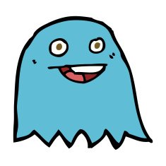Cartoon Ghost N133