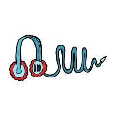 Cartoon Headphones N23