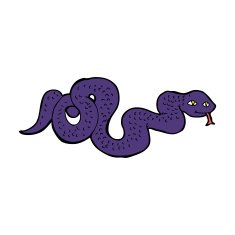 Cartoon Snake N172
