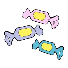 Cartoon Wrapped Candy N9