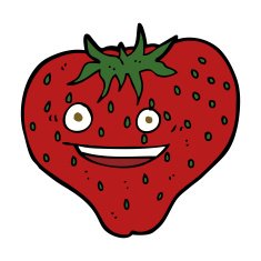 Cartoon Strawberry N57