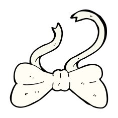 Cartoon Bow Tie N88
