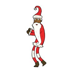 Cartoon Santa Claus N299
