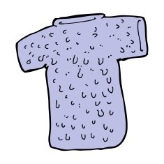cartoon woolly tee N8