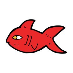 Cartoon Fish N153
