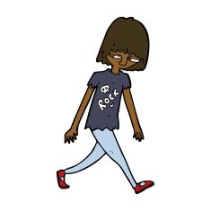 cartoon teenager N12