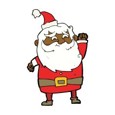 Cartoon Santa Claus N301