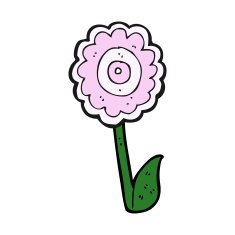 cartoon flower N360