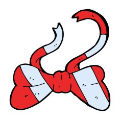 Cartoon Bow Tie N89