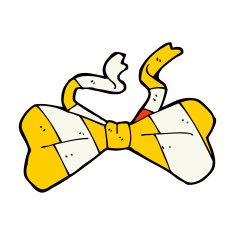 Cartoon Bow Tie N91