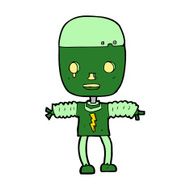 Cartoon Robot N238