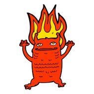 cartoon little monster N51