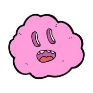 cartoon spooky cloud N7