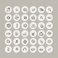 IT icons collection for your design