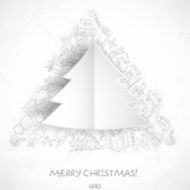 Merry Christmas Stylish Tree N9