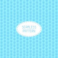 Vector seamless pattern of hand drawn flowers Doodle background N3