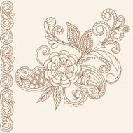 Pastel greeting card