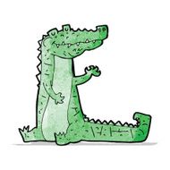 Cartoon Crocodile N66