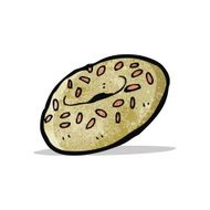 Cartoon Bagel N4