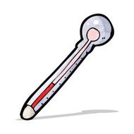 Cartoon Thermometer N17