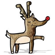 Cartoon Reindeer N52
