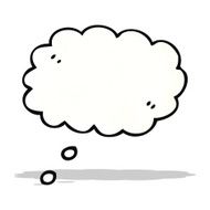 cartoon comic book thought bubble N2
