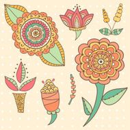 Doodles Flowers collection N17