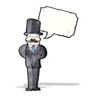 cartoon victorian gentleman N5