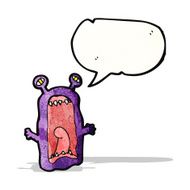 scary monster cartoon N3