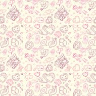 Seamless wedding patterns N6