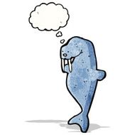 cartoon walrus N4