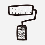 paint brush doodle N18