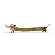 Cartoon Dachshund N3