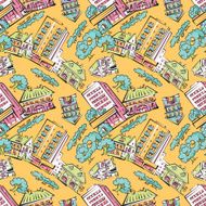 seamless pattern N673