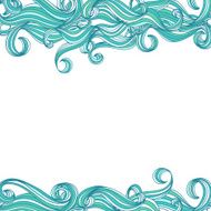 background with hand drawn waves N3