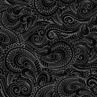 floral ornamental seamless pattern N5