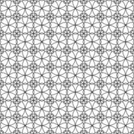 Seamless ornament tile pattern