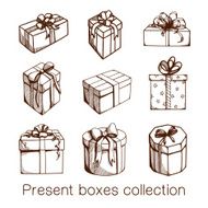 Present boxes collection N5