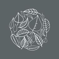 Leaf background N9