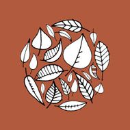 Leaf background N10