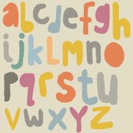 Hand Drawn Alphabet N19