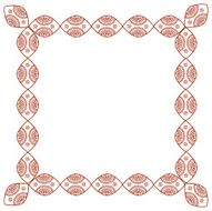 Henna Frame N11
