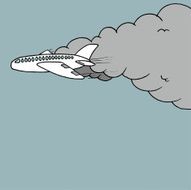 Cartoon Plane N11