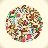 Doodle Christmas Ball