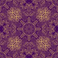 Vector mandala swirl seamless background N2
